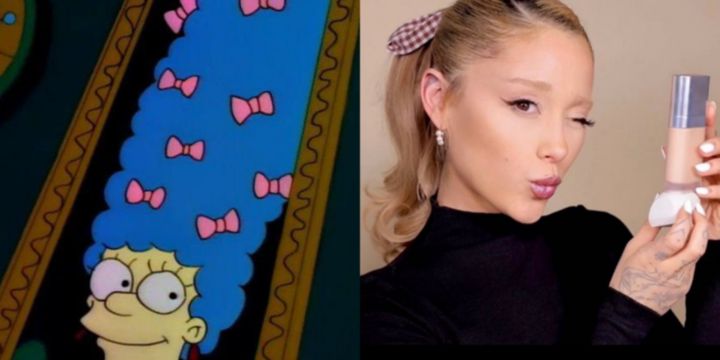 La finalidad de la estética "coquette" es evocar a lo romántico, por lo que predominan tonalidades rosas y rojas. Twitter/@SoySimpsonito/Instagram/@arianagrande