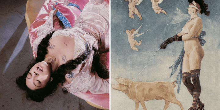 "Pornocracia" polémico video musical de Mon Laferte, ¿qué quiere decir? INSTAGRAM/@monlaferte | ESPECIAL/Félicien Rops 2Pornokratès 1878" Los Angeles County Museum of Art-Wikipedia