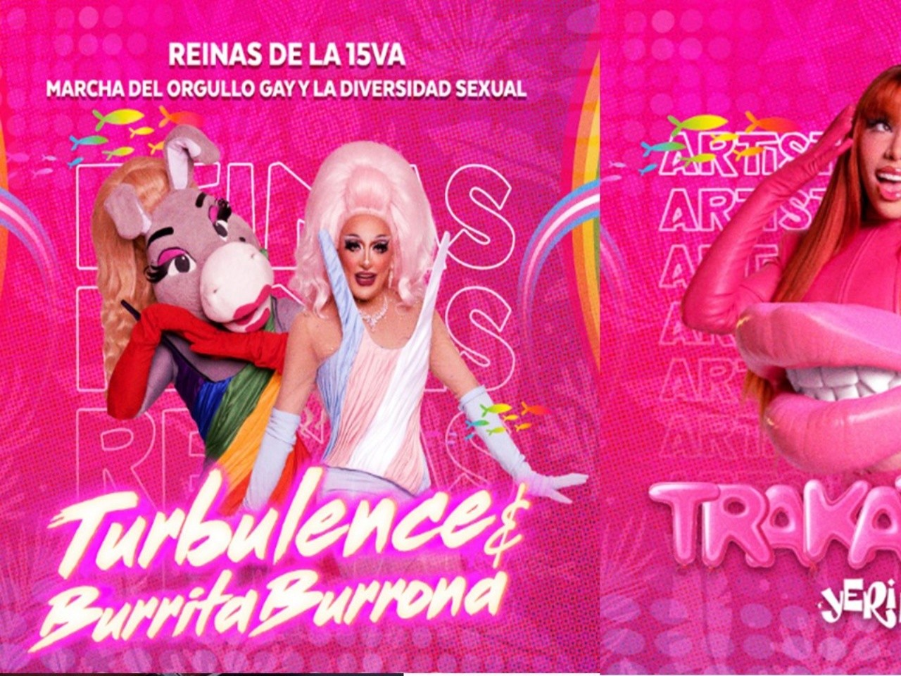 Yeri Mua, Turbulence y Burrita Burrona serán lxs invitadxs de lujo del  Pride Mazatlán 2024 | DIVERSO Salidas